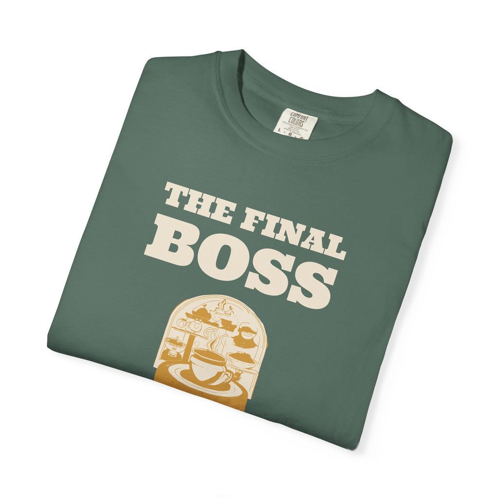 Funny Video Gamer Shirt - The Final Boss is Dinner Being Ready