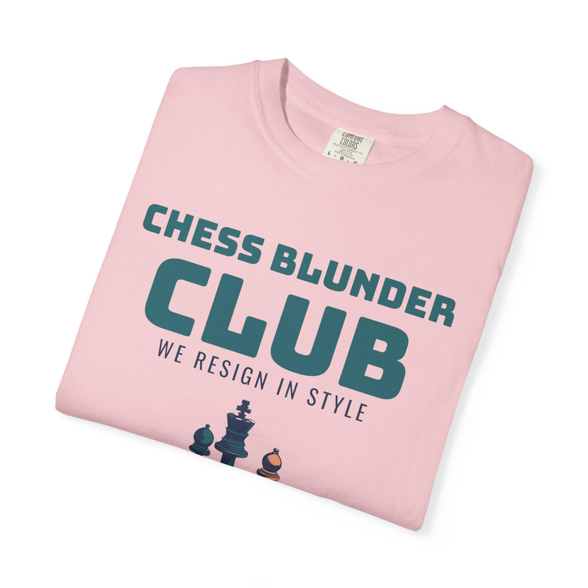 Funny Chess Player Shirt - Chess Blunder Club We Resign in Style