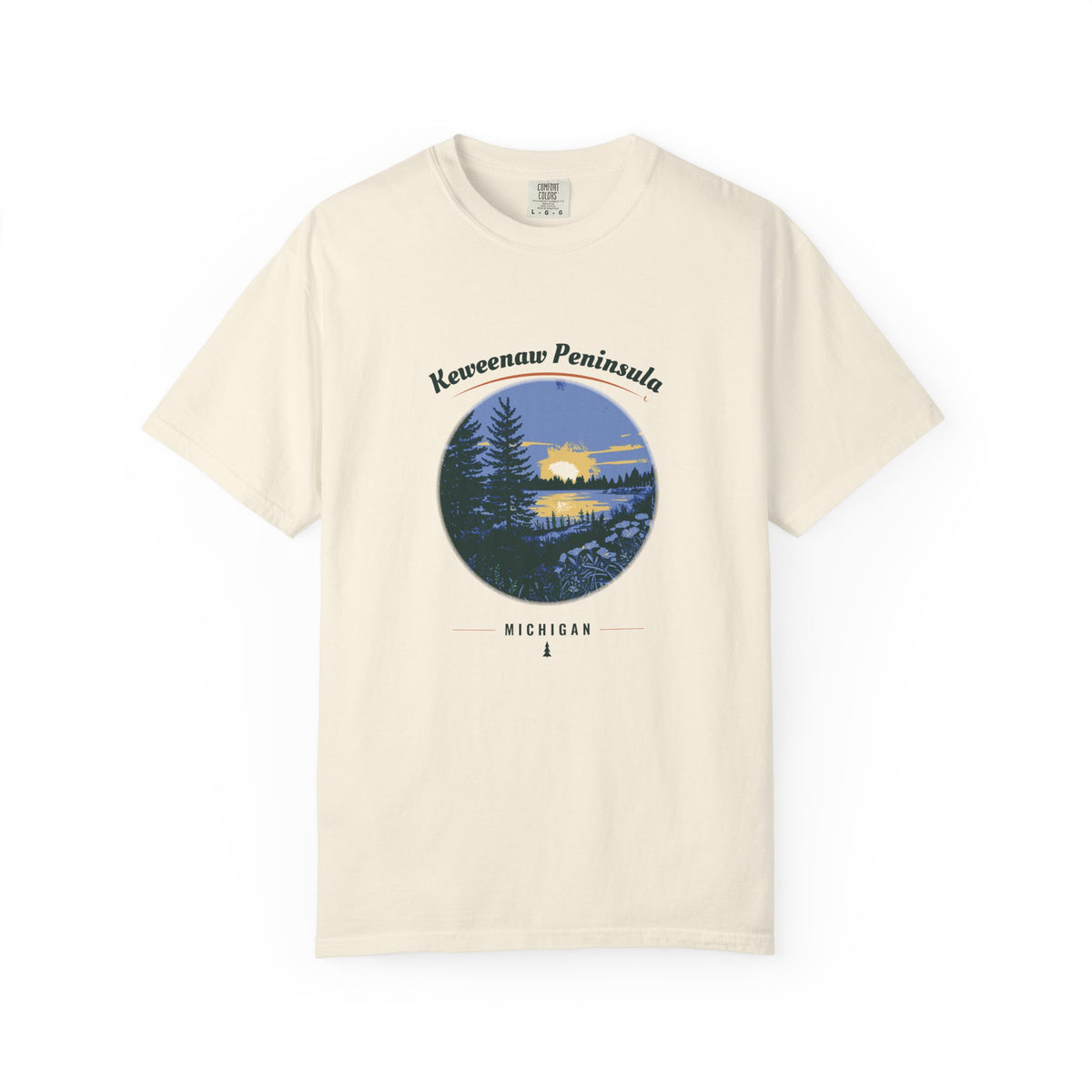 Keweenaw Peninsula Shirt - Michigan Souvenir Tee