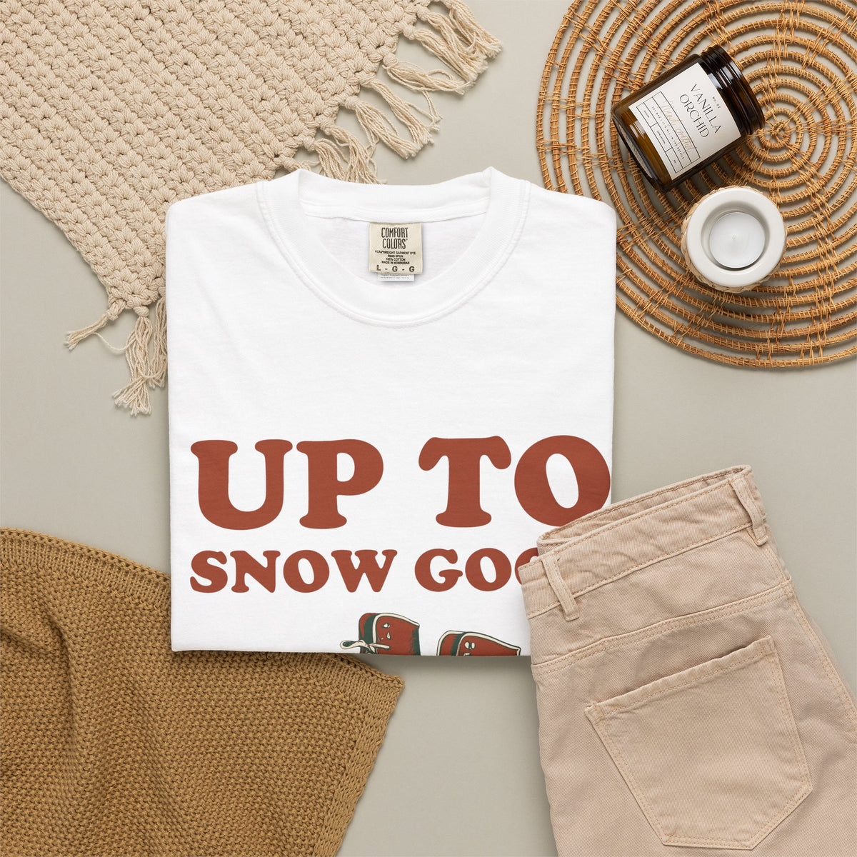 Christmas Skating Shirt - Up to Snow Good Tee