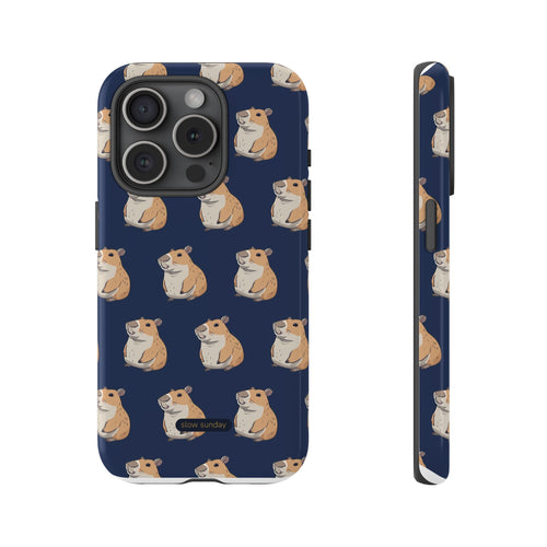 Capybara Phone Case - Don't Worry Be Capy Tough Case