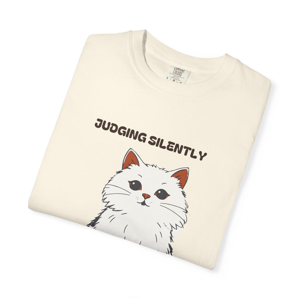 Cat Owner Shirt - Judging Silently From Across the Living Room Tee