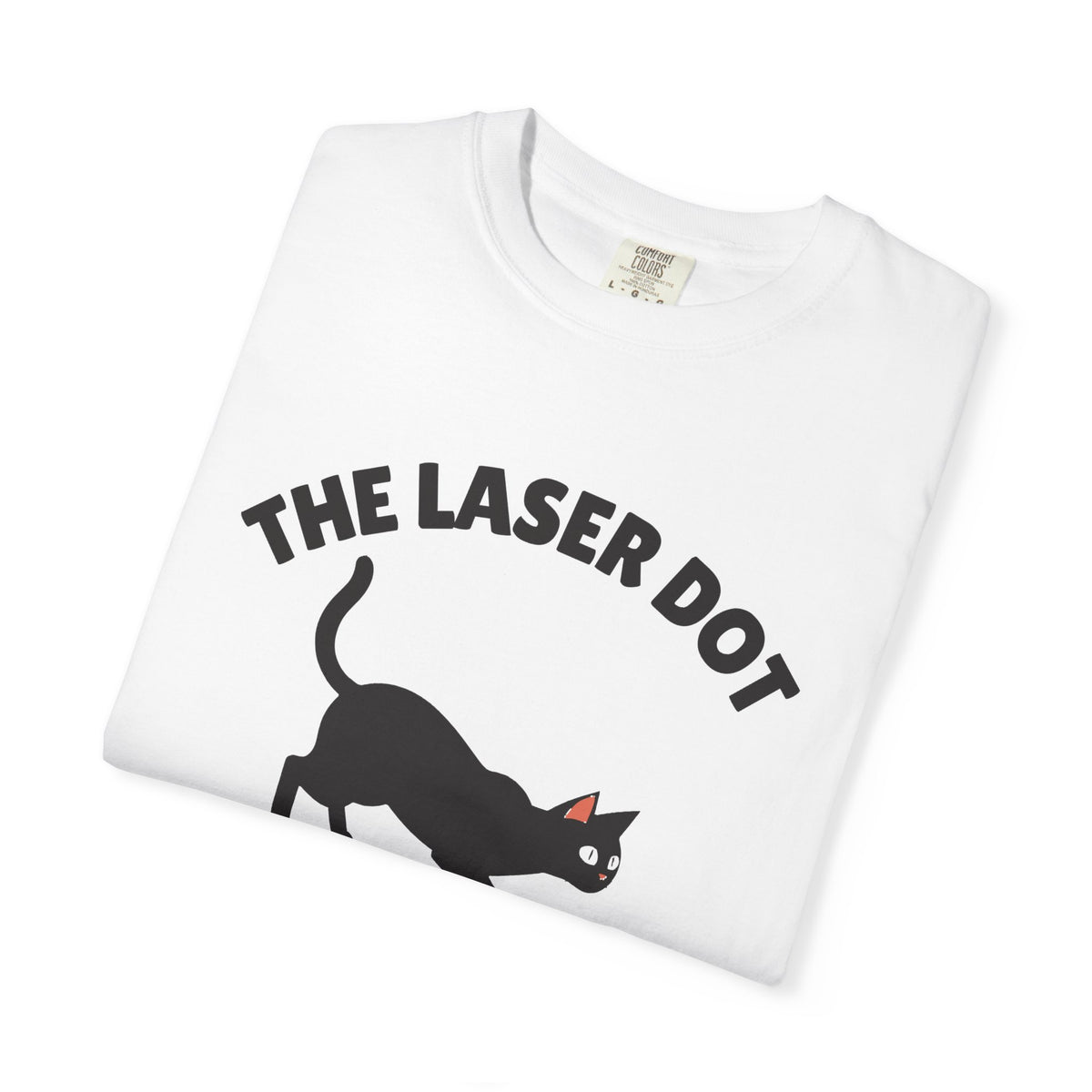 Black Cat Owner Shirt - The Laser Dot Always Wins Tee