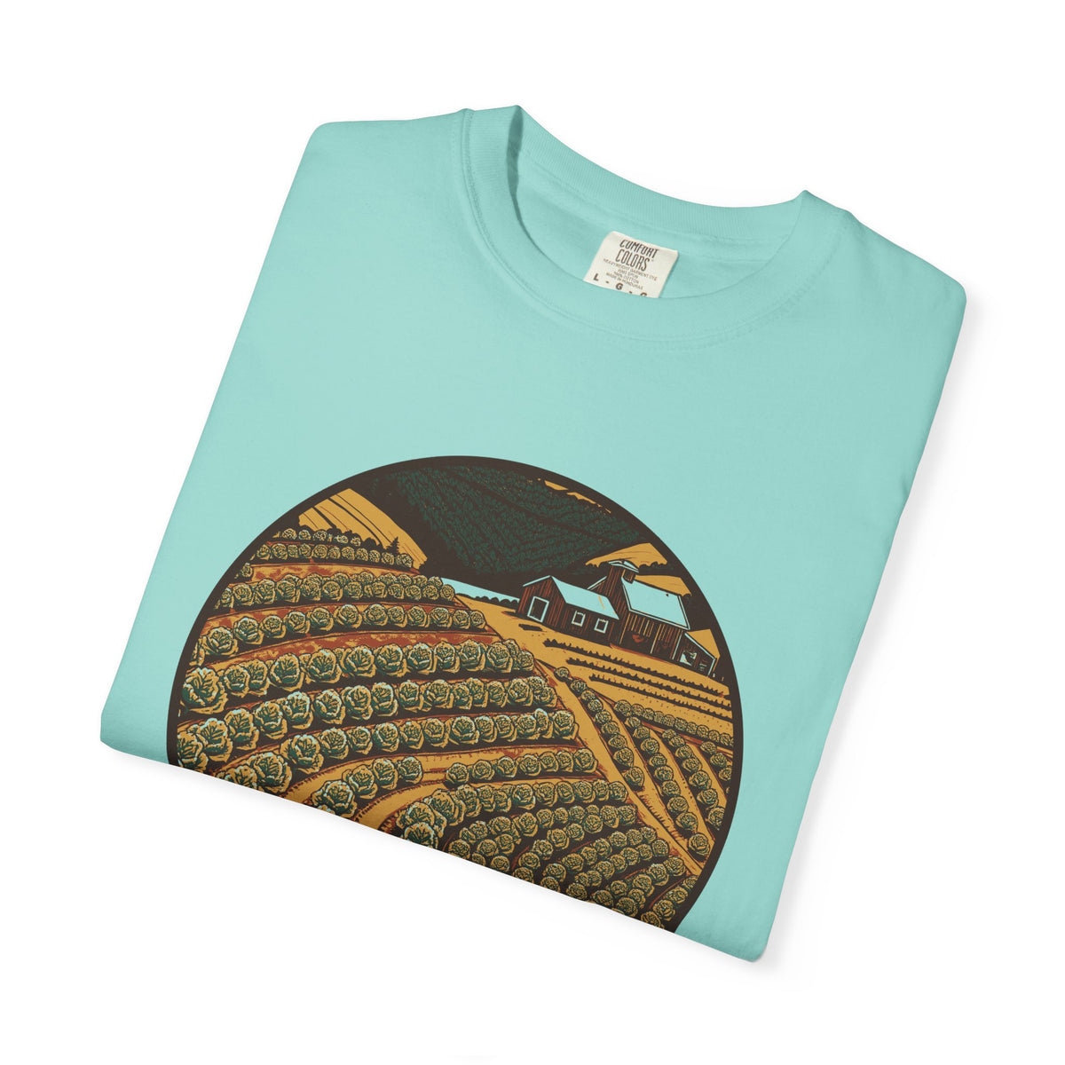 Vegetable Gardener Shirt - Vegetable Farm Hillside Tee