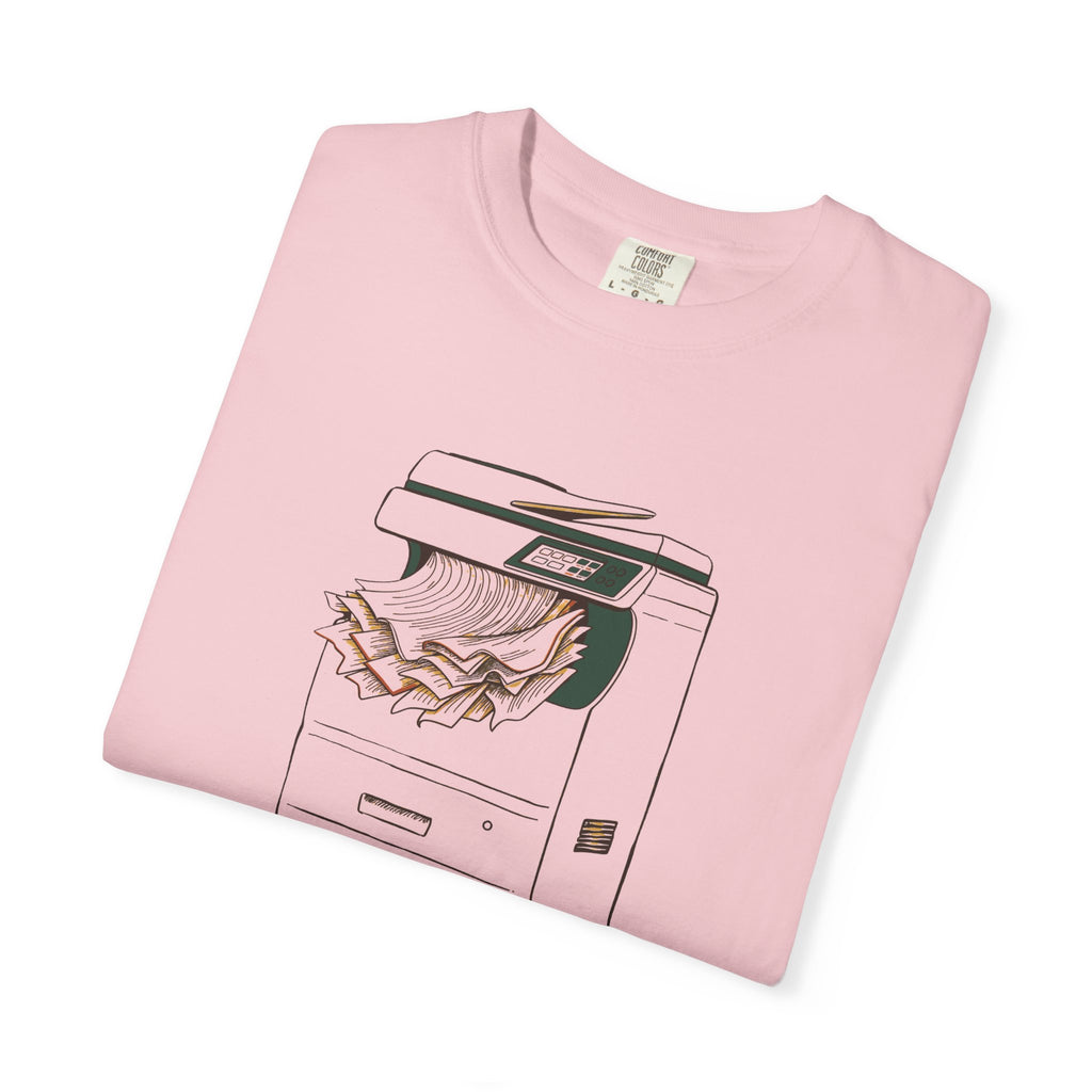 Teacher Gift Shirt - The Copier Jammed so Did My Lesson Plan Tee