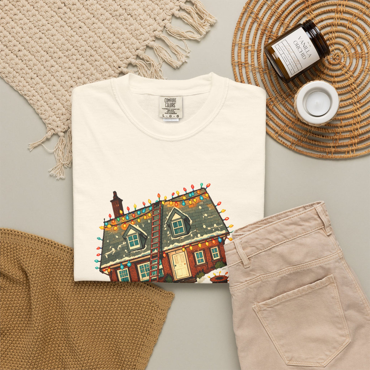 Homebody Shirt - One More String of Lights Tee