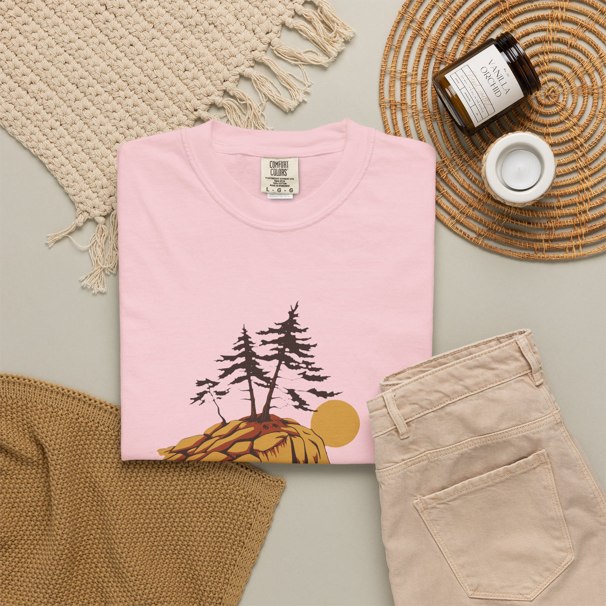 Hiking Gift Shirt - Coastal Pines Tee