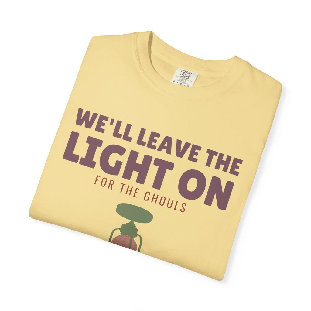 Ghost Halloween Shirt - We'll Leave the Light on for the Ghouls