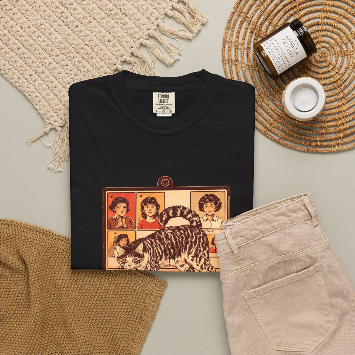 Remote Worker Gift Shirt - Cat Tail Stole the Presentation Tee
