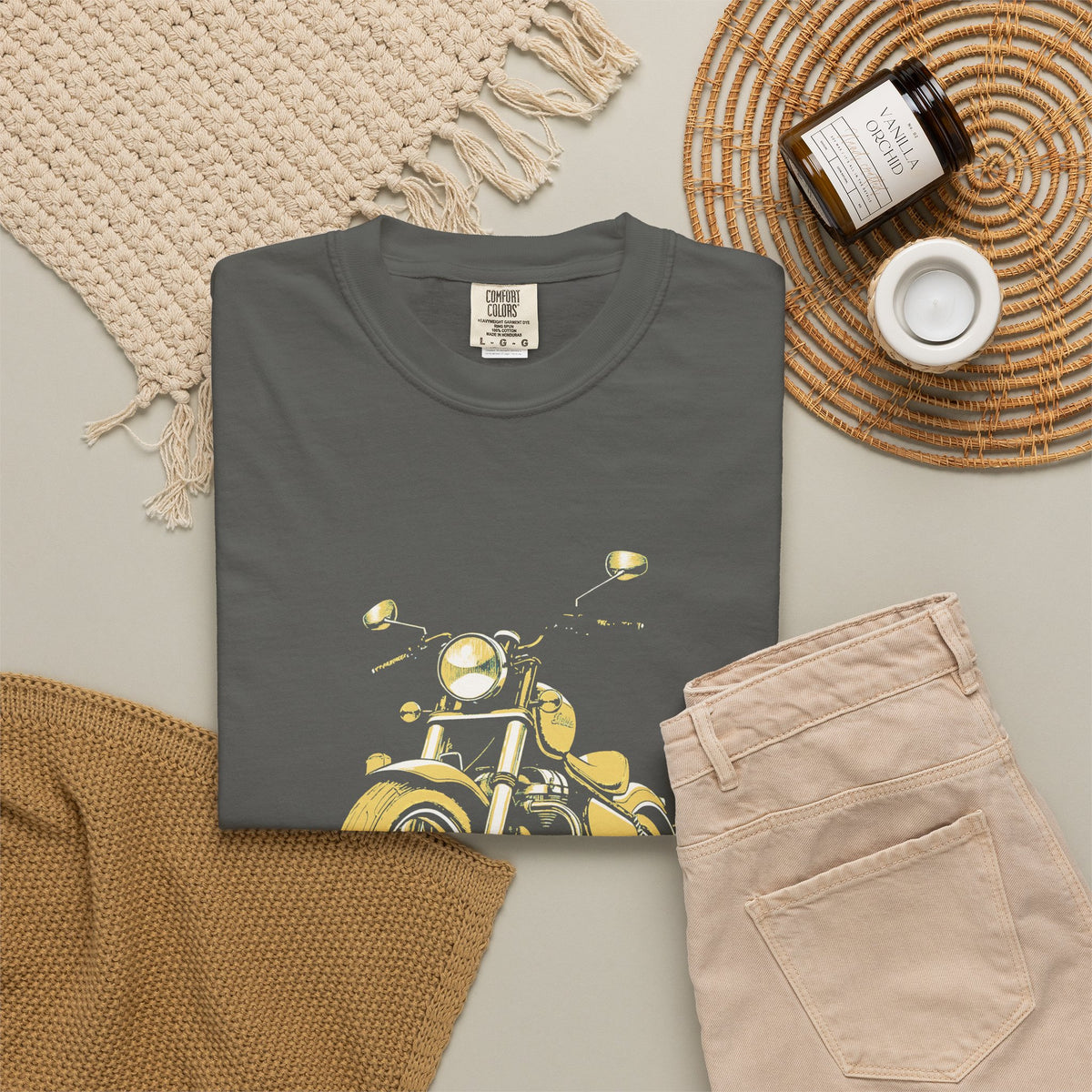 Night Cruise Exhaust Rumbling Shirt Biker Tee