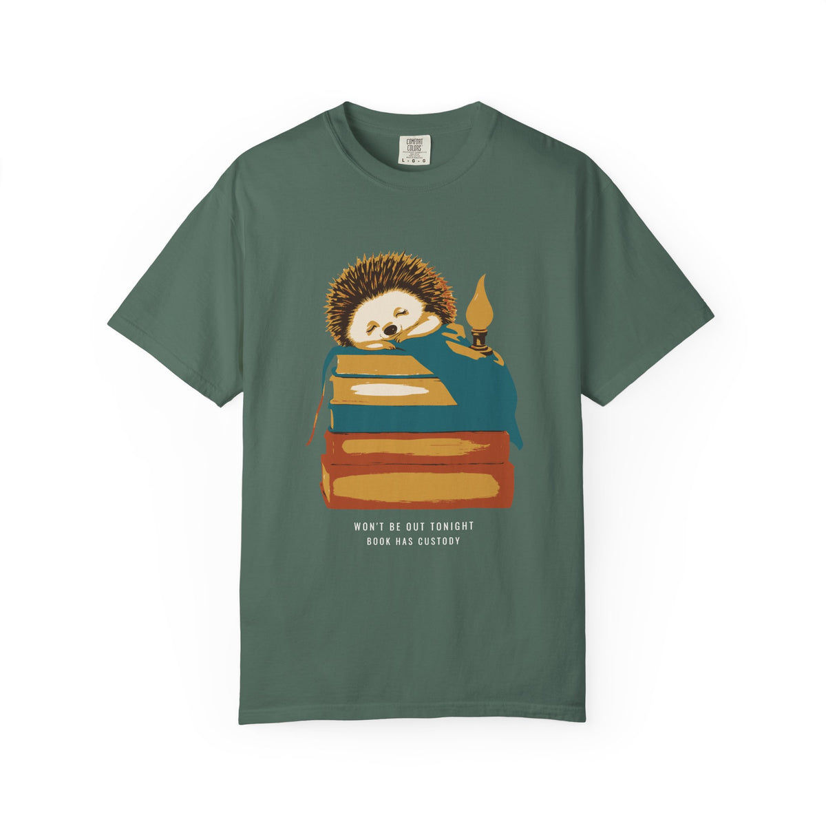 Cozy Reader Shirt - Won't Be Out Tonight Book Has Custody Tee