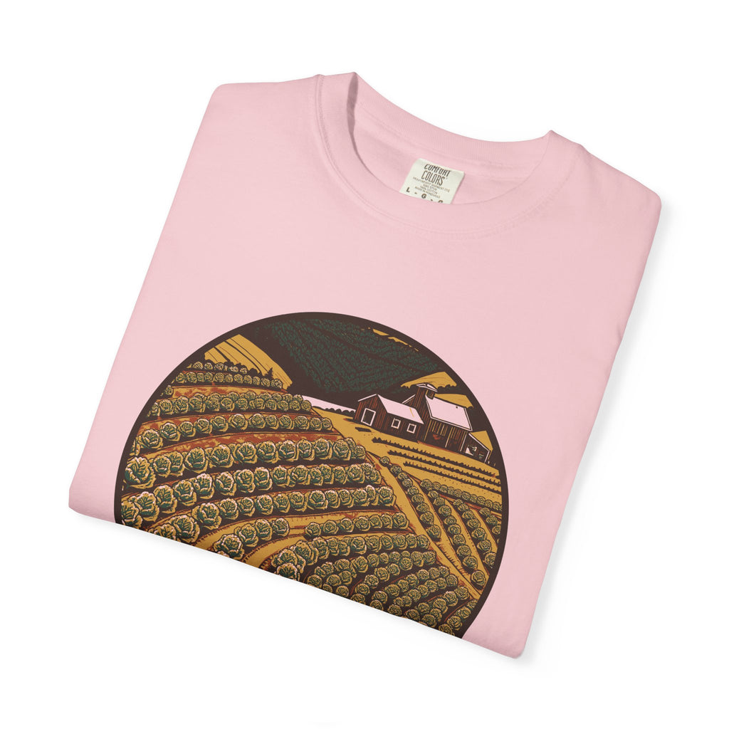 Vegetable Gardener Shirt - Vegetable Farm Hillside Tee
