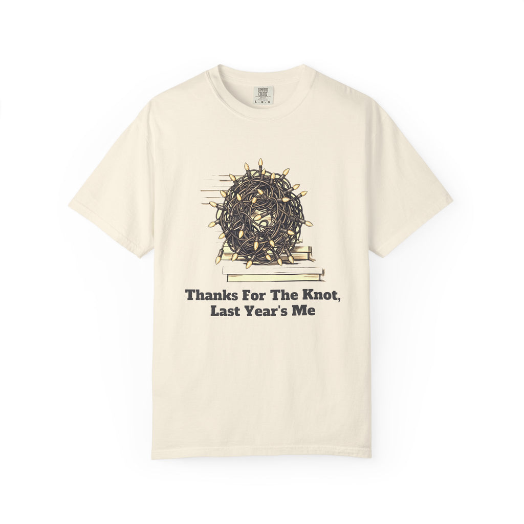 Christmas Lights Lover Shirt - Thanks for the Knot Last Year's Me