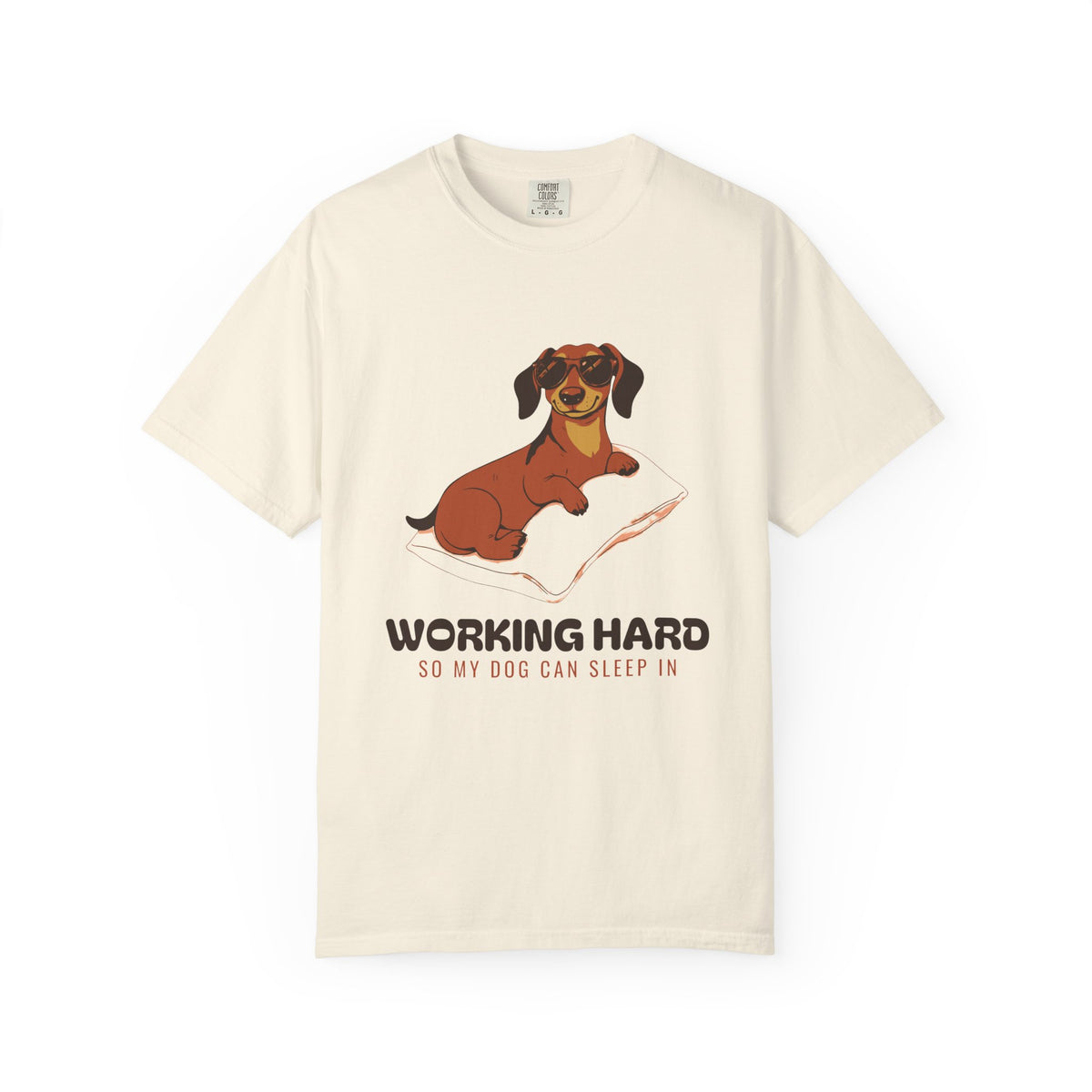 Dog Owner Shirt - Working Hard So My Dog Can Sleep in Tee