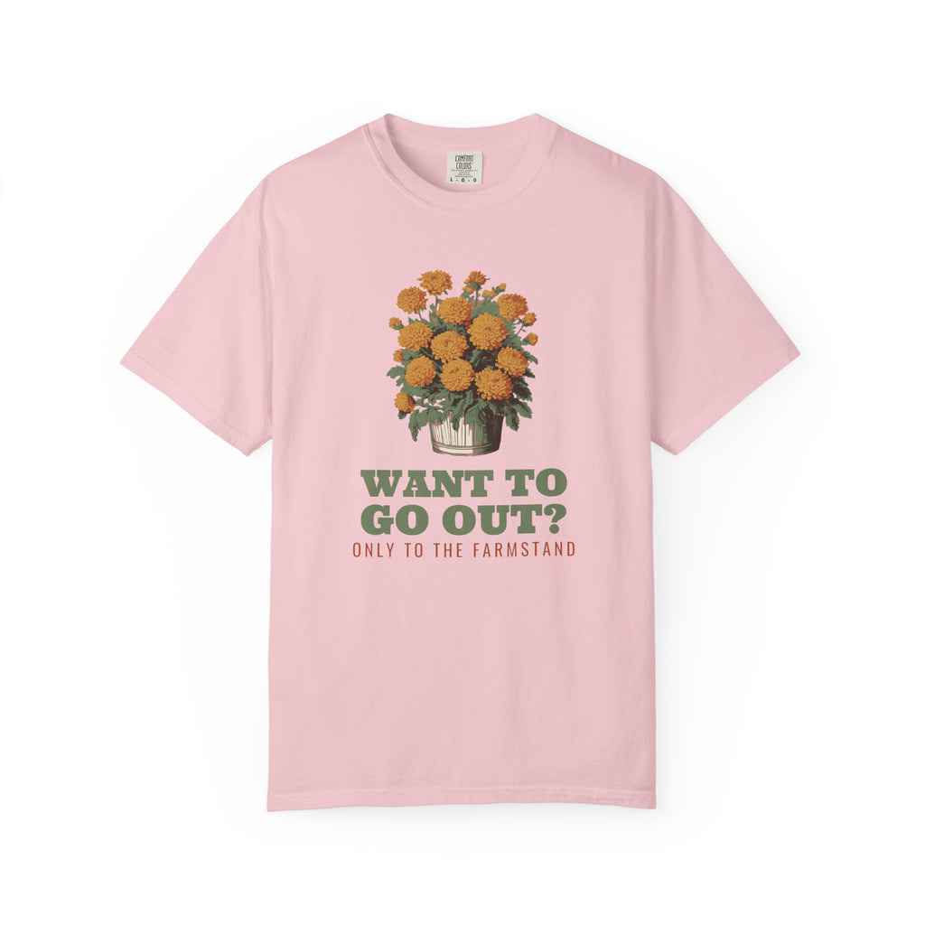 Introvert Fall Shirt - Want to Go out? Only to the Farmstand Tee