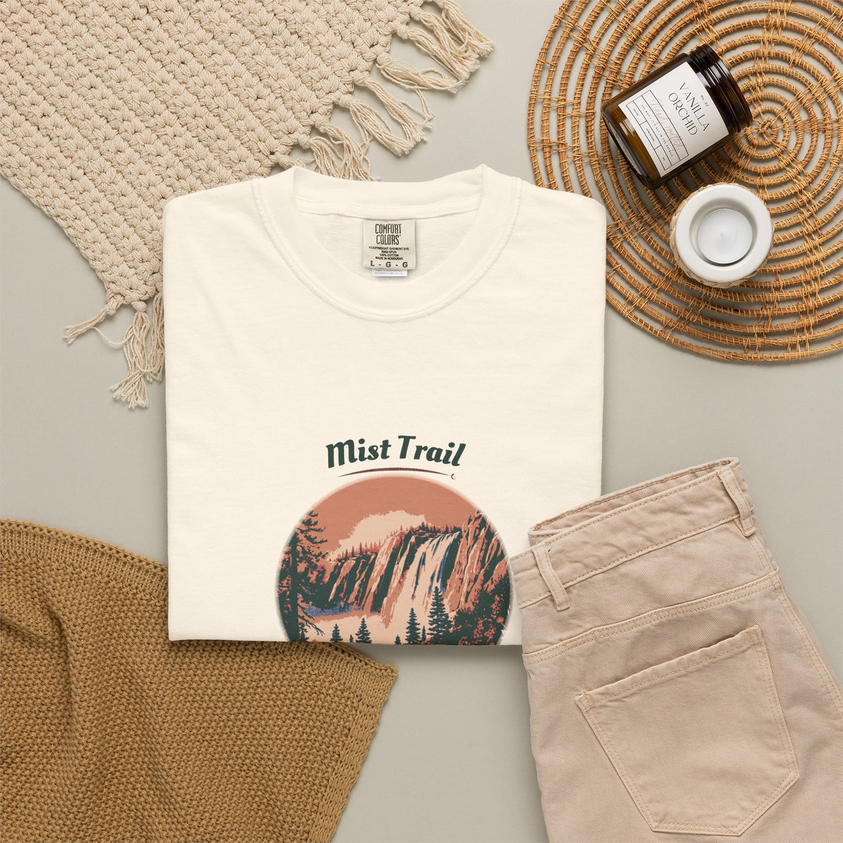 Yosemite National Park Shirt - Mist Trail Tee