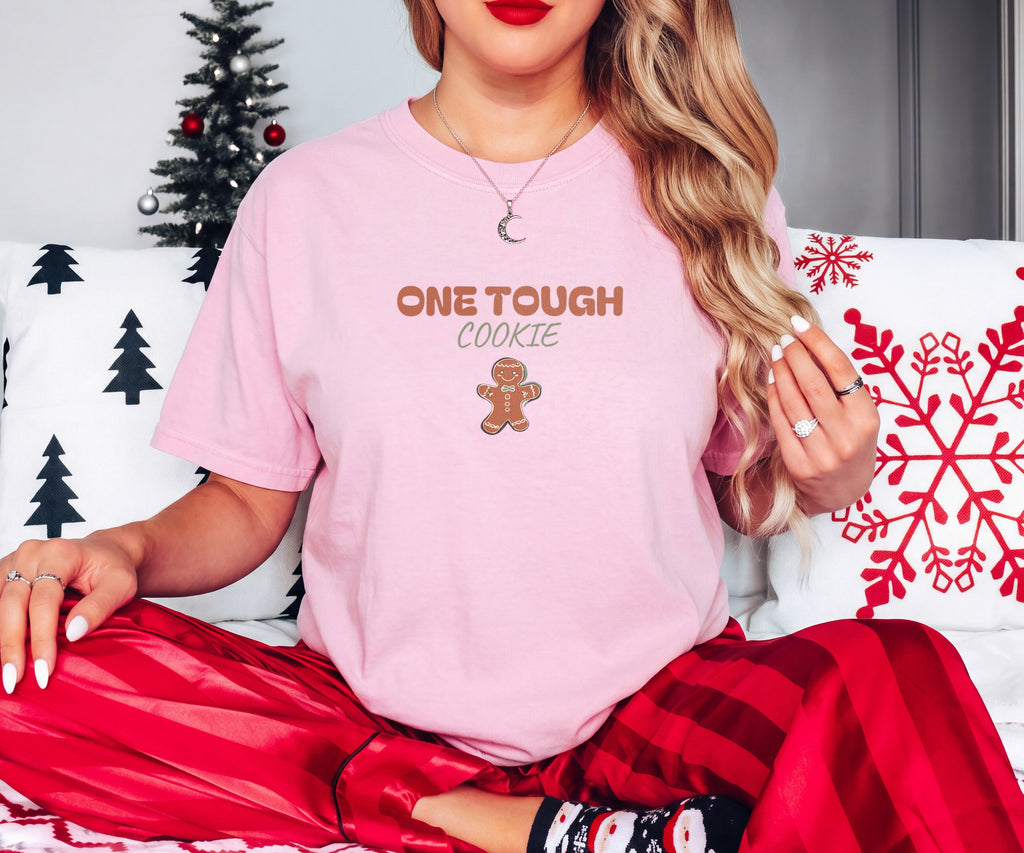 Holiday Baker Christmas Shirt - One Tough Cookie Tee - photo 4