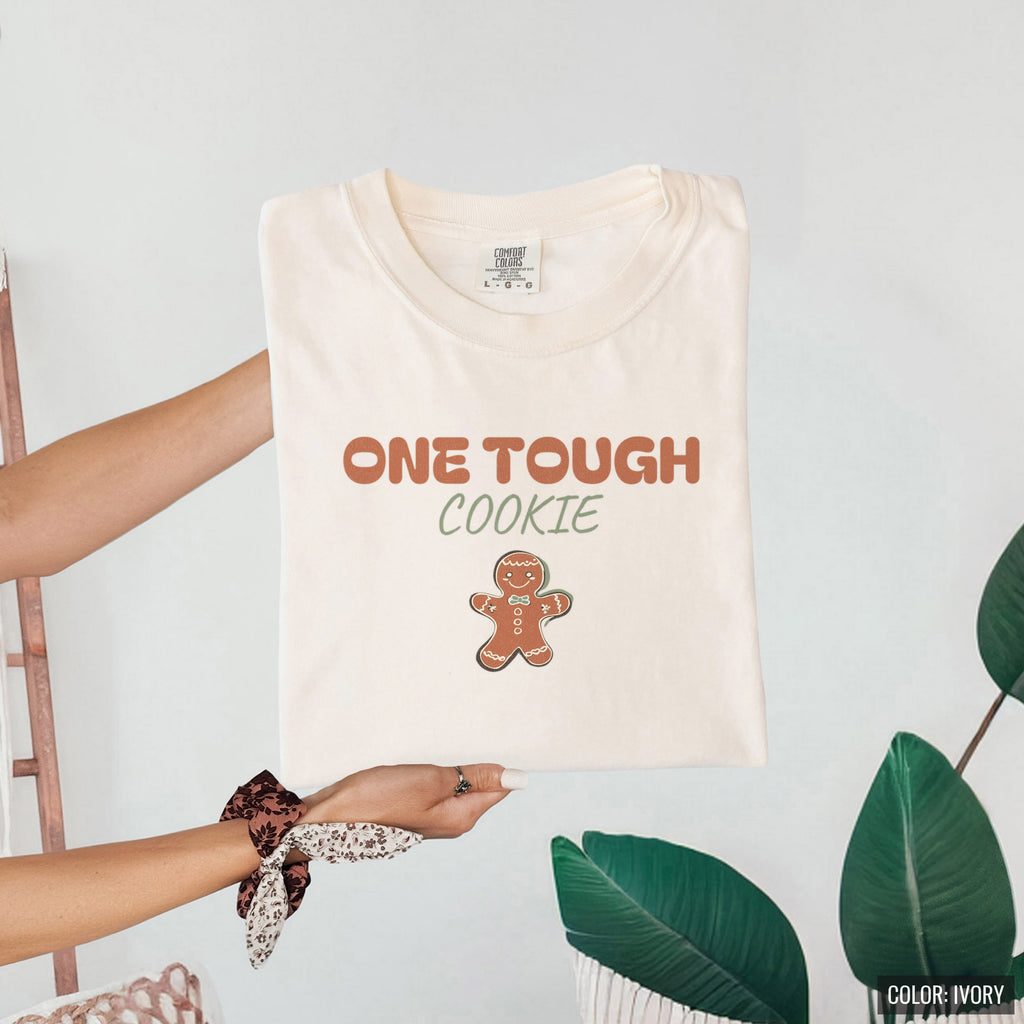 Holiday Baker Christmas Shirt - One Tough Cookie Tee - photo 6