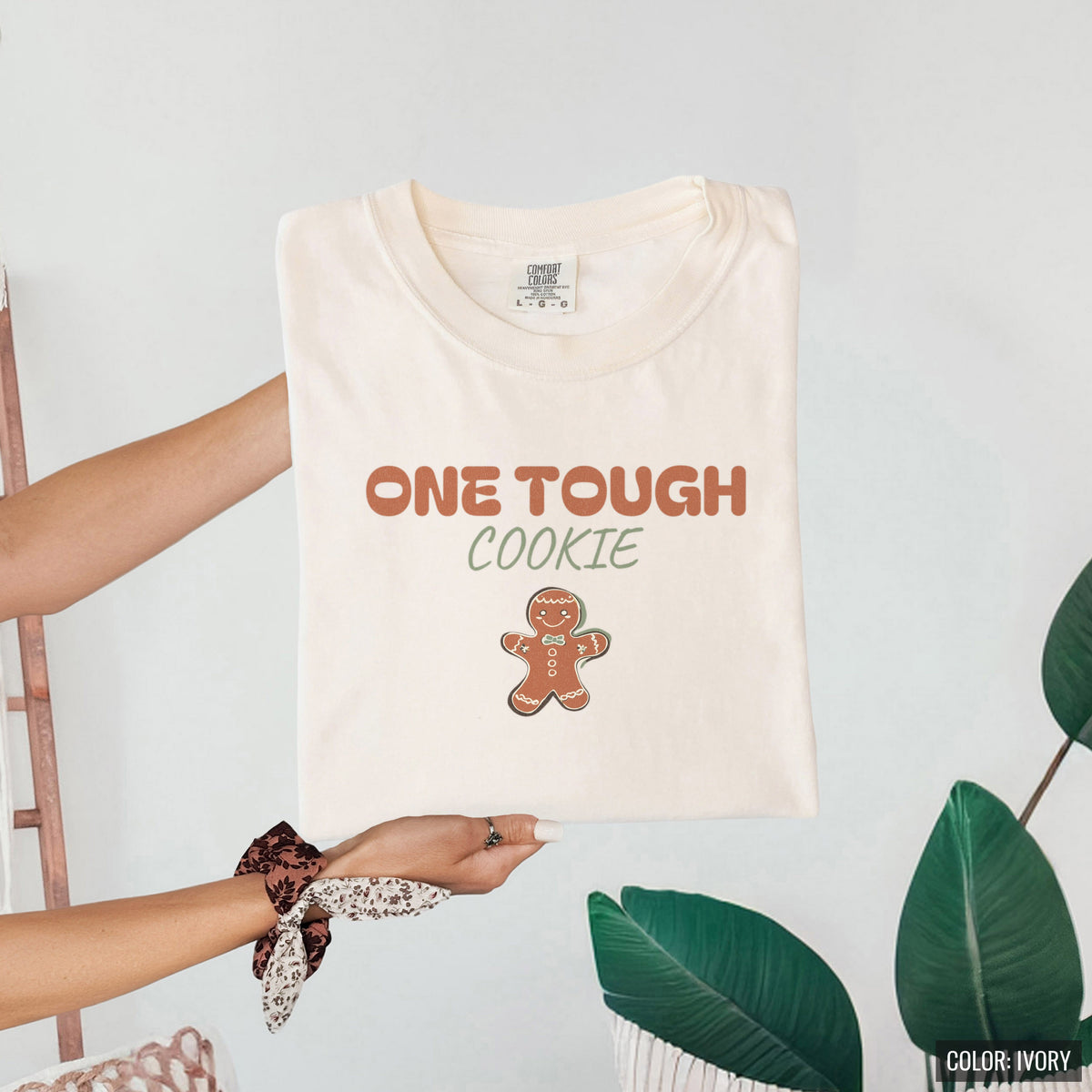 Holiday Baker Christmas Shirt - One Tough Cookie Tee - photo 6