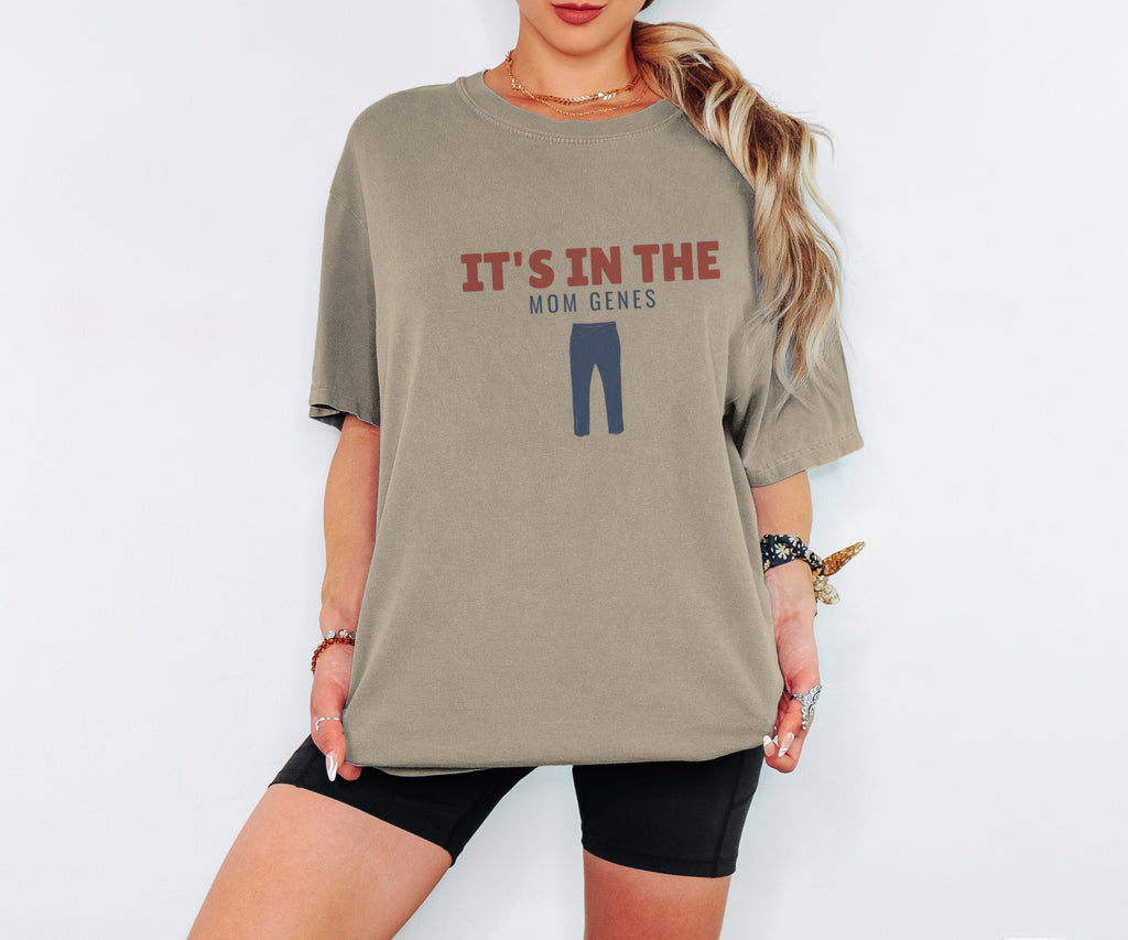 Women's New Mom Shirt - It's in the Mom Genes Tee - photo 2