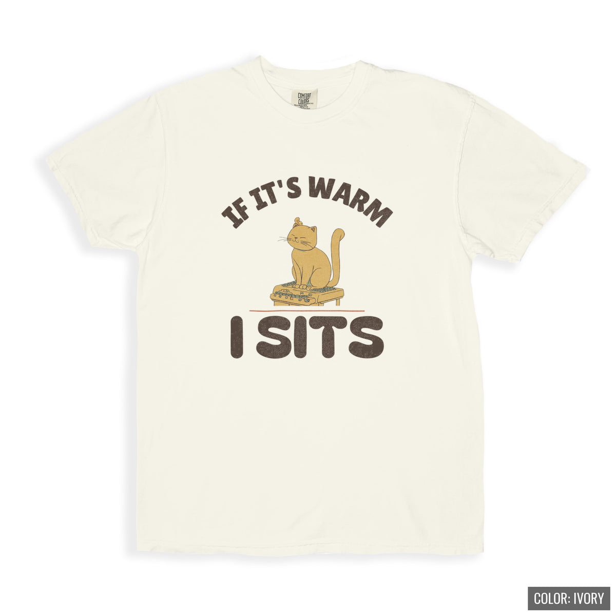 Remote Worker Shirt - If It's Warm I Sits Tee - photo 7