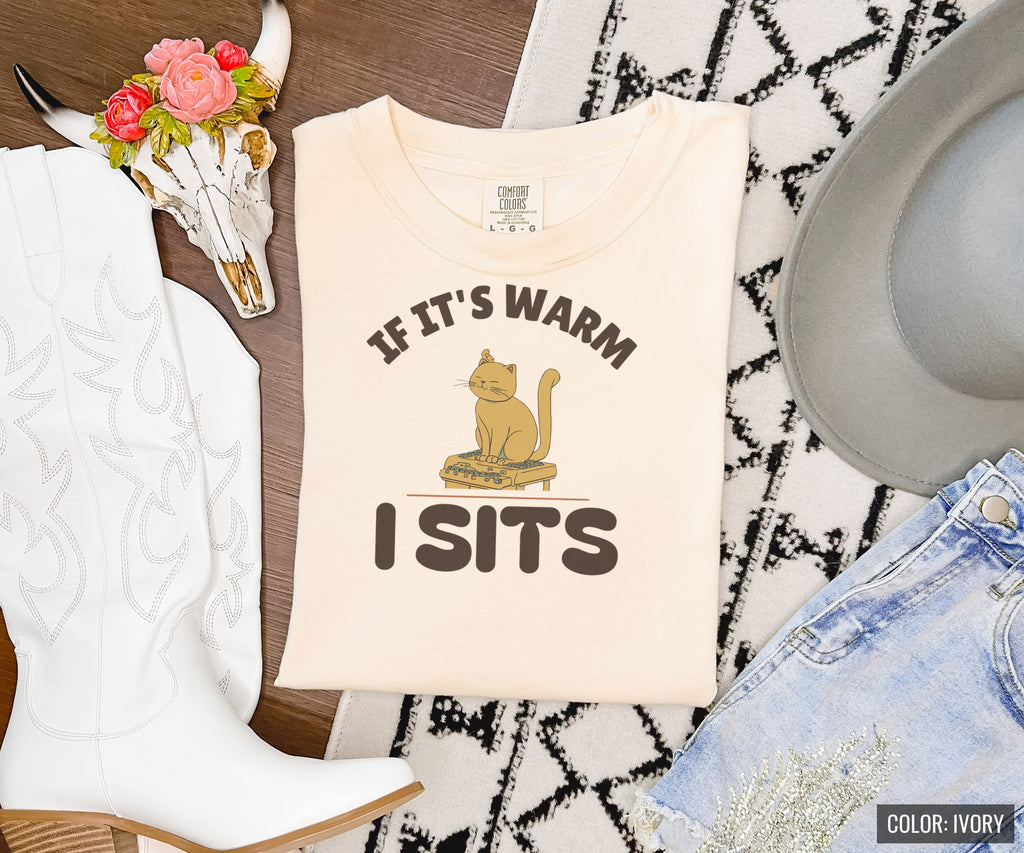 Remote Worker Shirt - If It's Warm I Sits Tee - photo 6