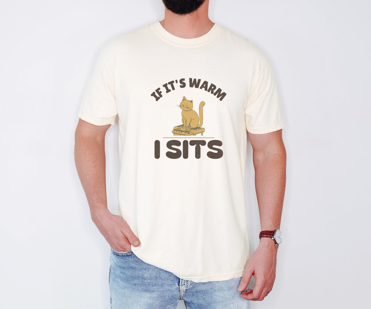 Remote Worker Shirt - If It's Warm I Sits Tee - photo 2