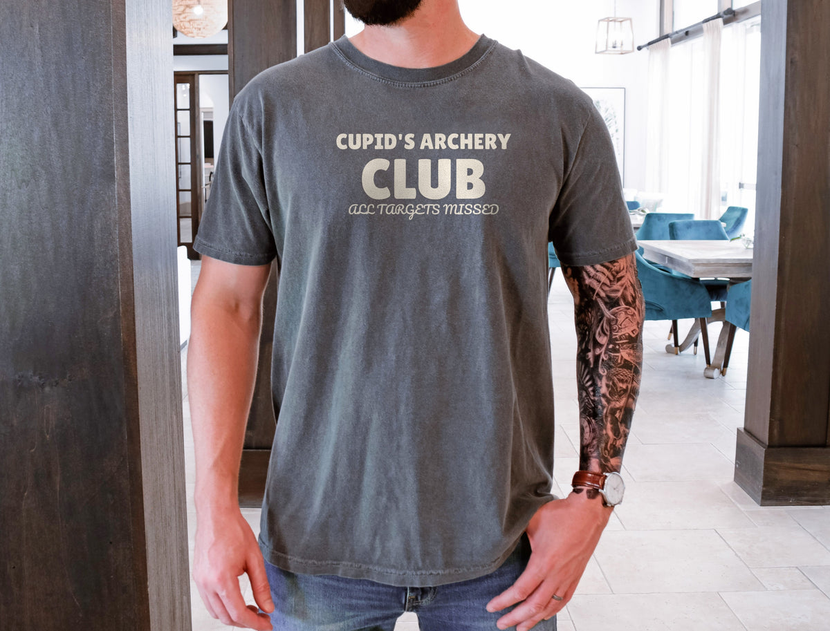 Valentine's Day Shirt - Cupid's Archery Club Tee - photo 5