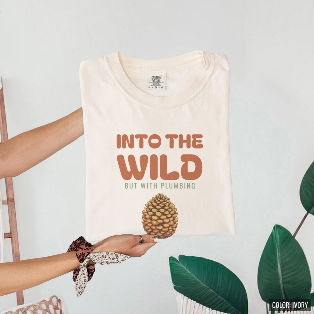 Cabin Weekend Shirt - Into the Wild but with Plumbing Tee - photo 8