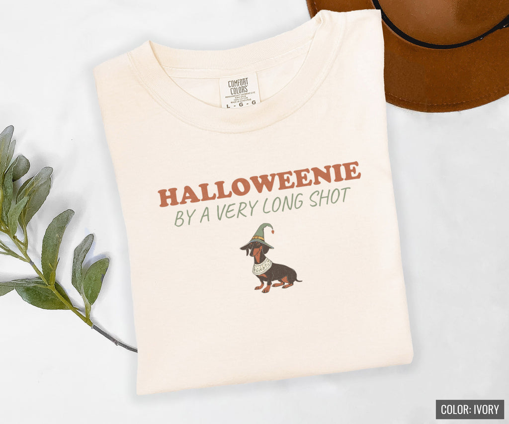 Dachshund Halloween Shirt - Halloweenie by a Very Long Shot Tee - photo 6