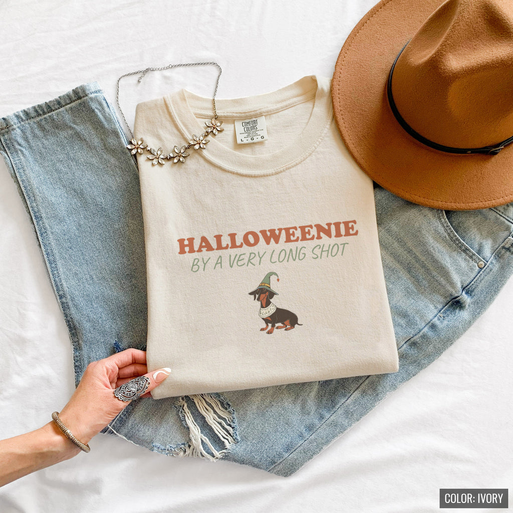 Dachshund Halloween Shirt - Halloweenie by a Very Long Shot Tee - photo 7