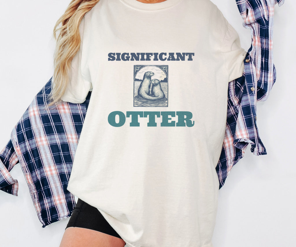 Couples Gift Shirt - Significant Otter Tee - photo 2