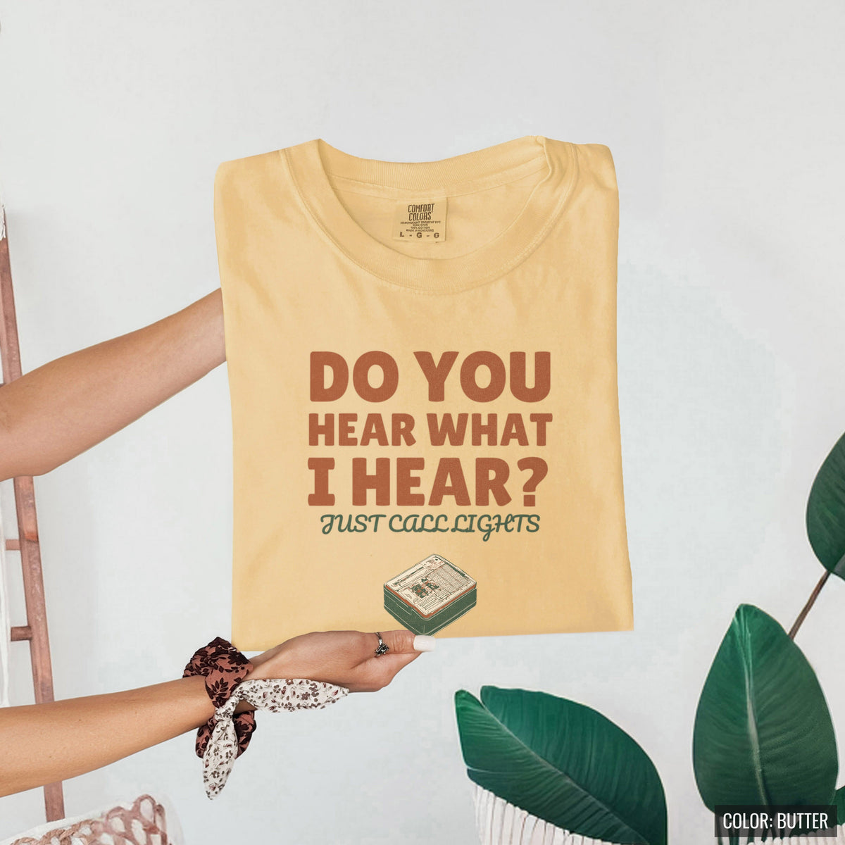 ICU Nurse Christmas Shirt - Do You Hear What I Hear? Just Call Lights - photo 5