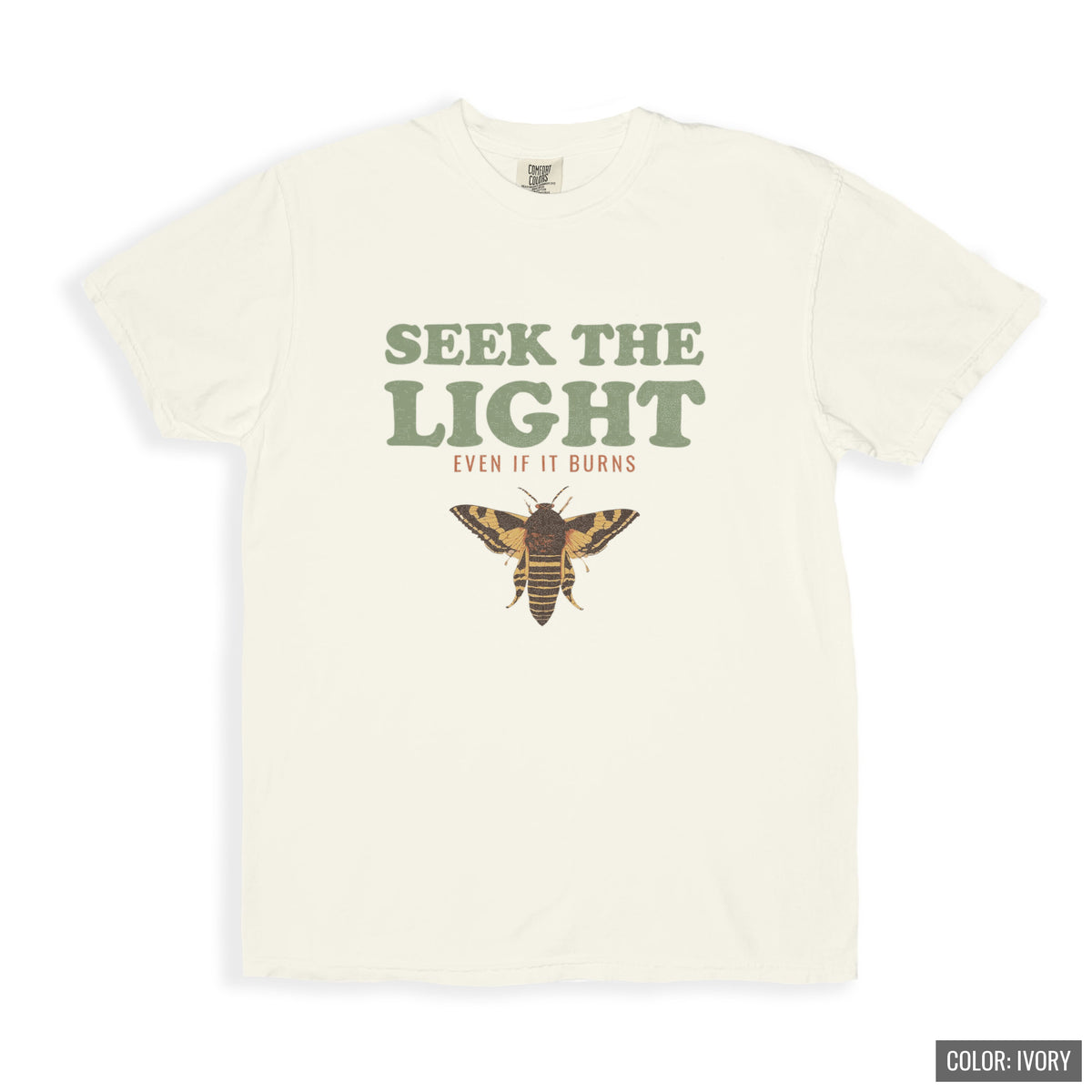 Entomology Gift Shirt - Seek the Light Even If It Burns Tee - photo 9