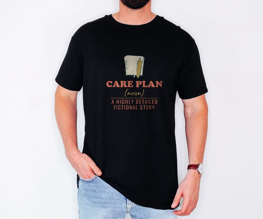 Nursing Student Shirt - Care Plan a Highly Detailed Fictional Story - photo 1