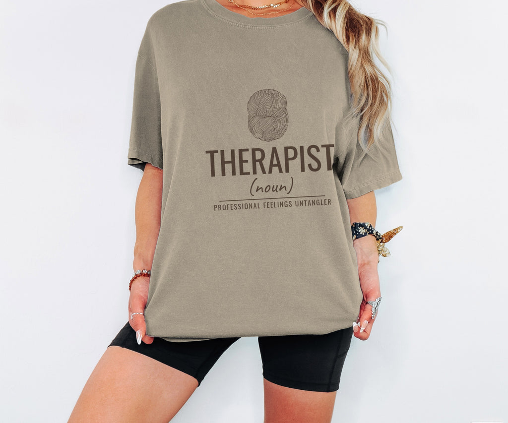 Therapist Gift Shirt - Therapist Professional Feelings Untangler - photo 3