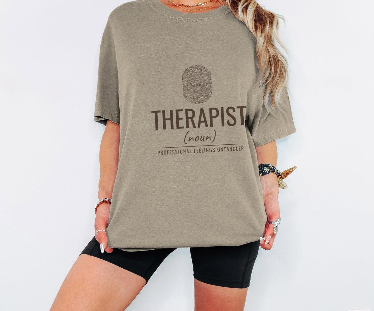 Therapist Gift Shirt - Therapist Professional Feelings Untangler - photo 3