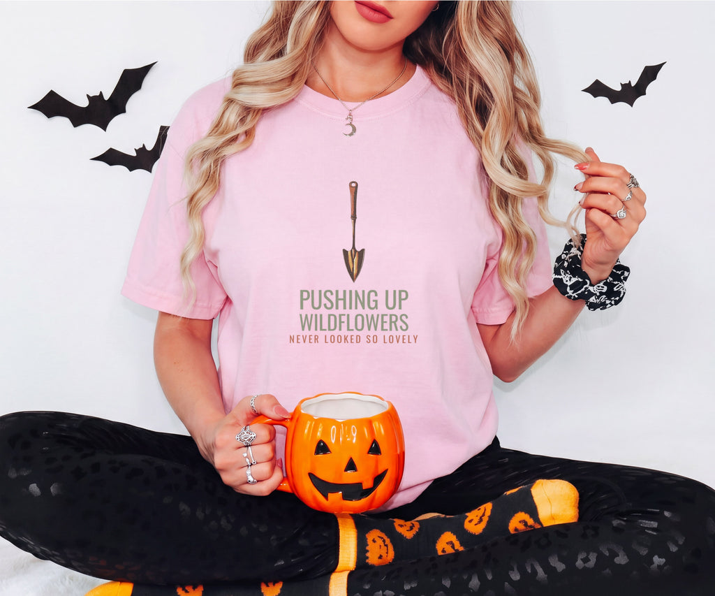 Halloween Shirt - Pushing up Wildflowers Never Looked so Lovely - photo 2