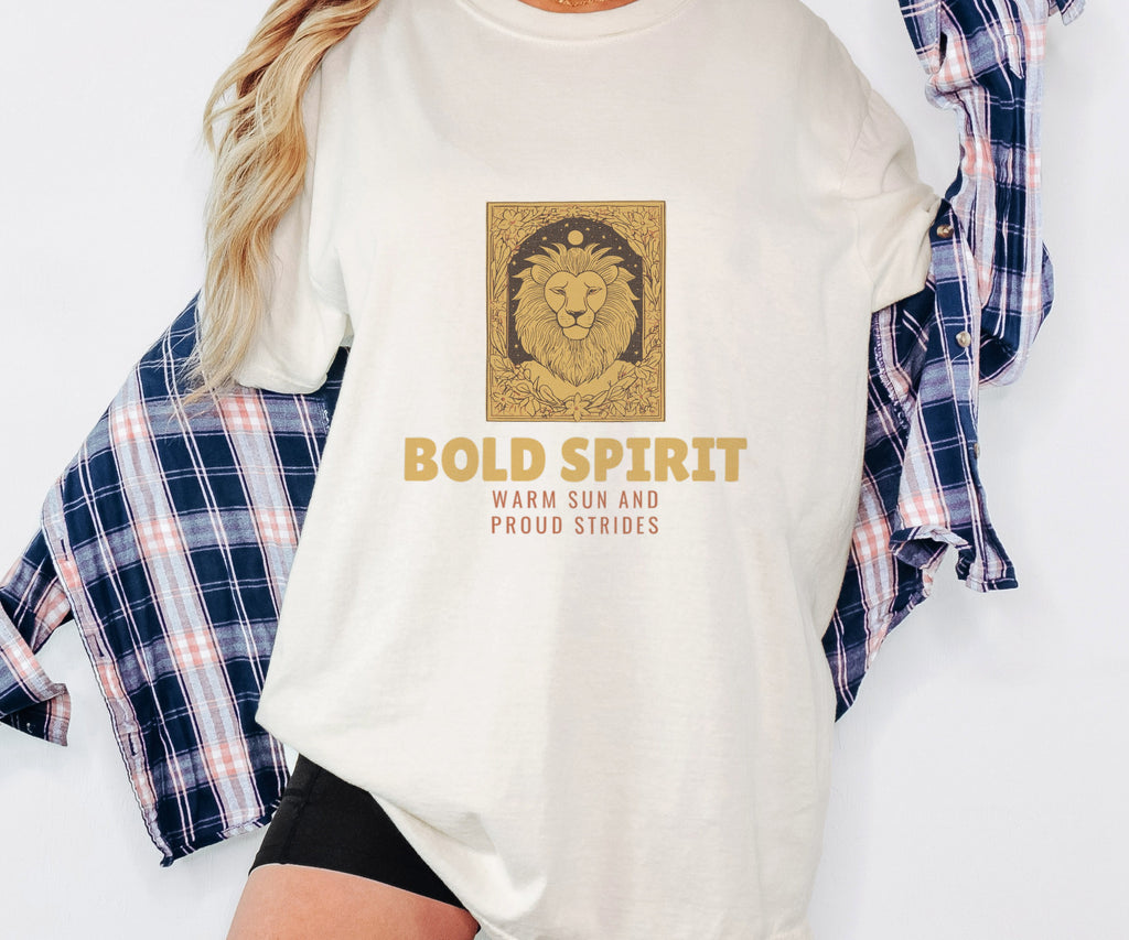 Leo Zodiac Gift Shirt - Bold Spirit Warm Sun and Proud Strides - photo 3