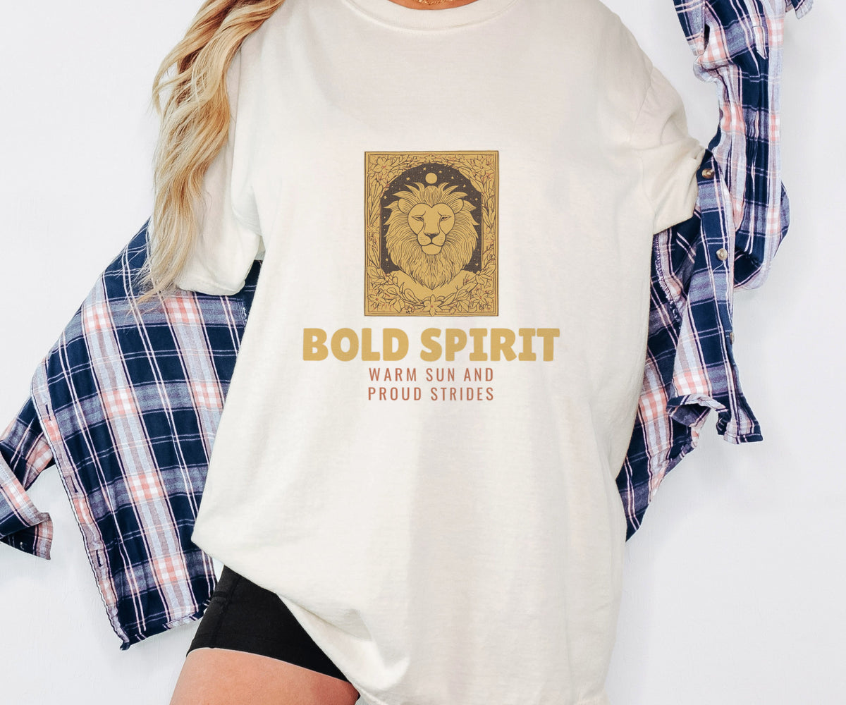 Leo Zodiac Gift Shirt - Bold Spirit Warm Sun and Proud Strides - photo 3