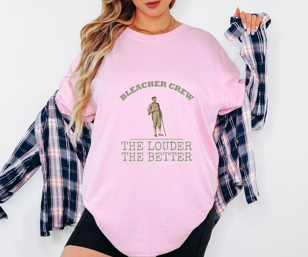 School Spirit Shirt - Bleacher Crew the Louder the Better Tee - photo 2