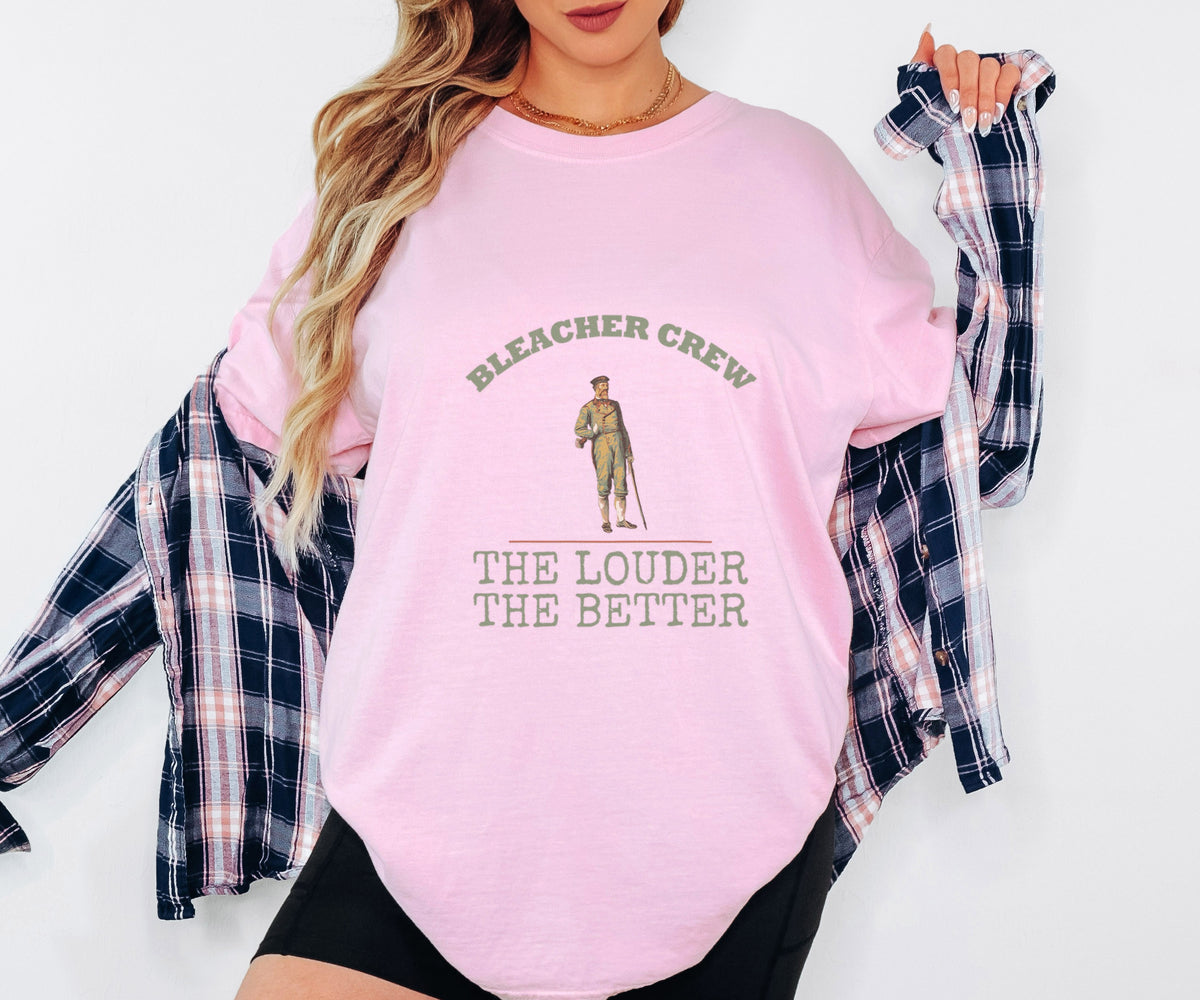 School Spirit Shirt - Bleacher Crew the Louder the Better Tee - photo 2