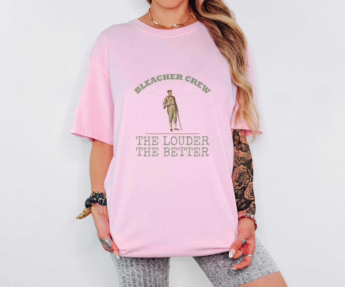School Spirit Shirt - Bleacher Crew the Louder the Better Tee - photo 3
