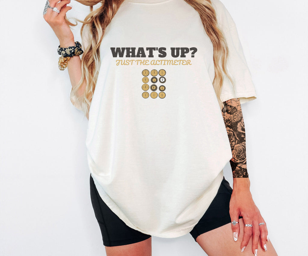 Pilot Shirt - What's up? Just the Altimeter Tee - photo 4