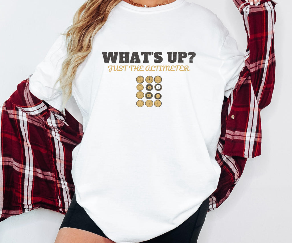 Pilot Shirt - What's up? Just the Altimeter Tee - photo 5