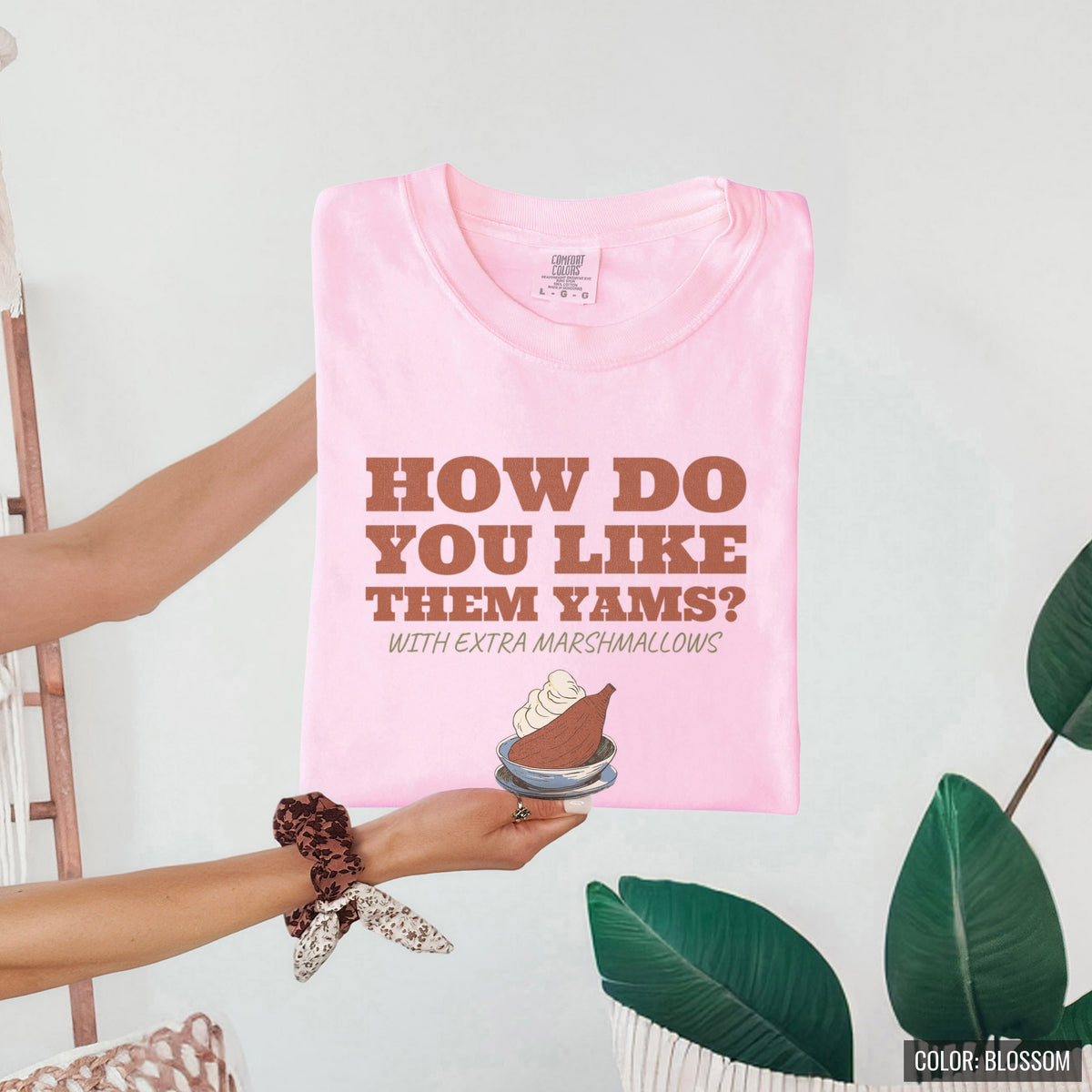 Yam Lover Thanksgiving Shirt - How Do You Like Them Yams? With Extra - photo 5