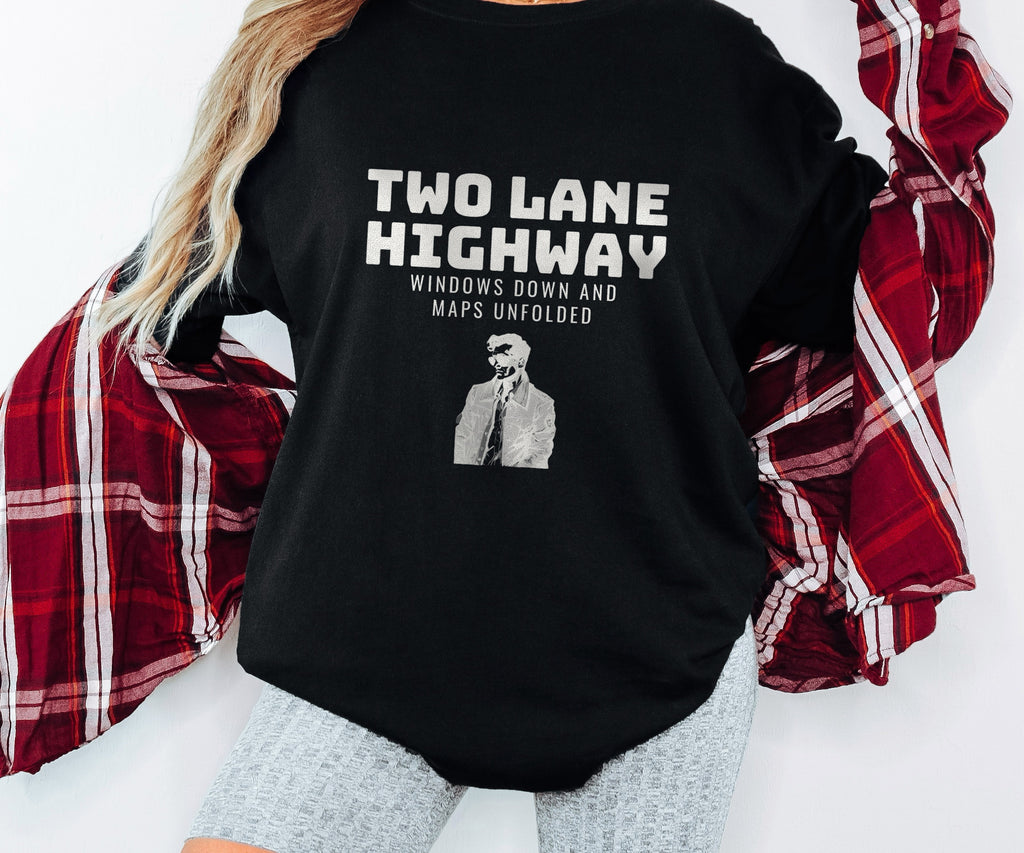 Lover Shirt - Two Lane Highway Windows Down and Maps Unfolded - photo 1