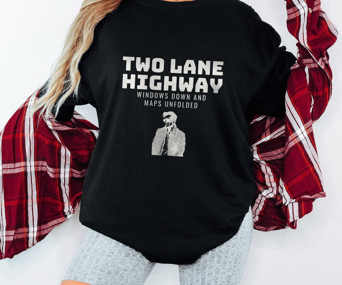 Lover Shirt - Two Lane Highway Windows Down and Maps Unfolded - photo 1