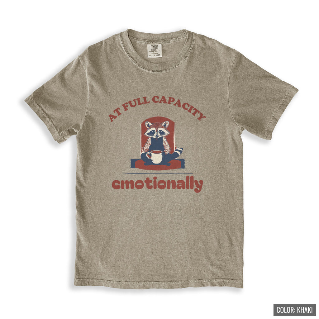 Animal Lover Shirt - At Full Capacity Emotionally Tee - photo 7