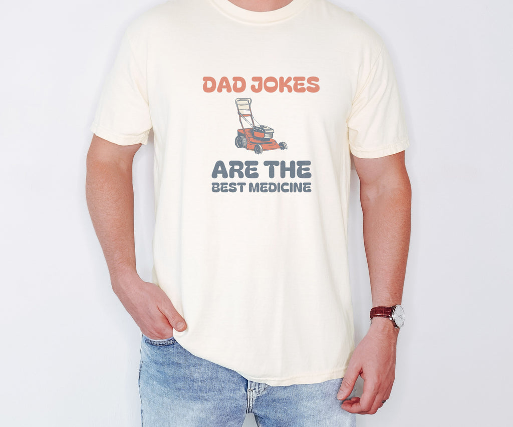 Dad Joke Lover Shirt - Dad Jokes Are the Best Medicine Tee - photo 1